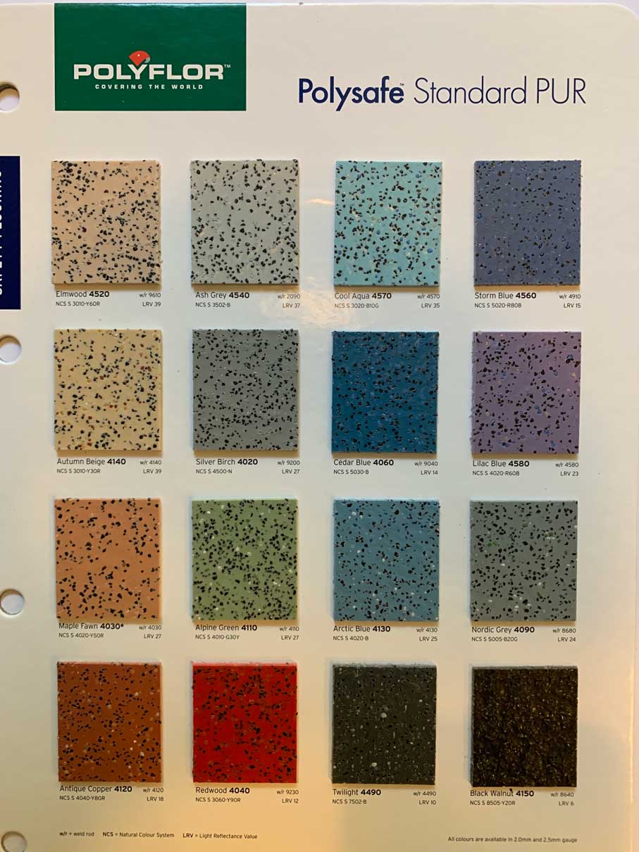Polyflor Polysafe Standard Pur Safety Vinyl Polyflor Suppliers That Carpet Tile Company Ltd Online Flooring Distributors
