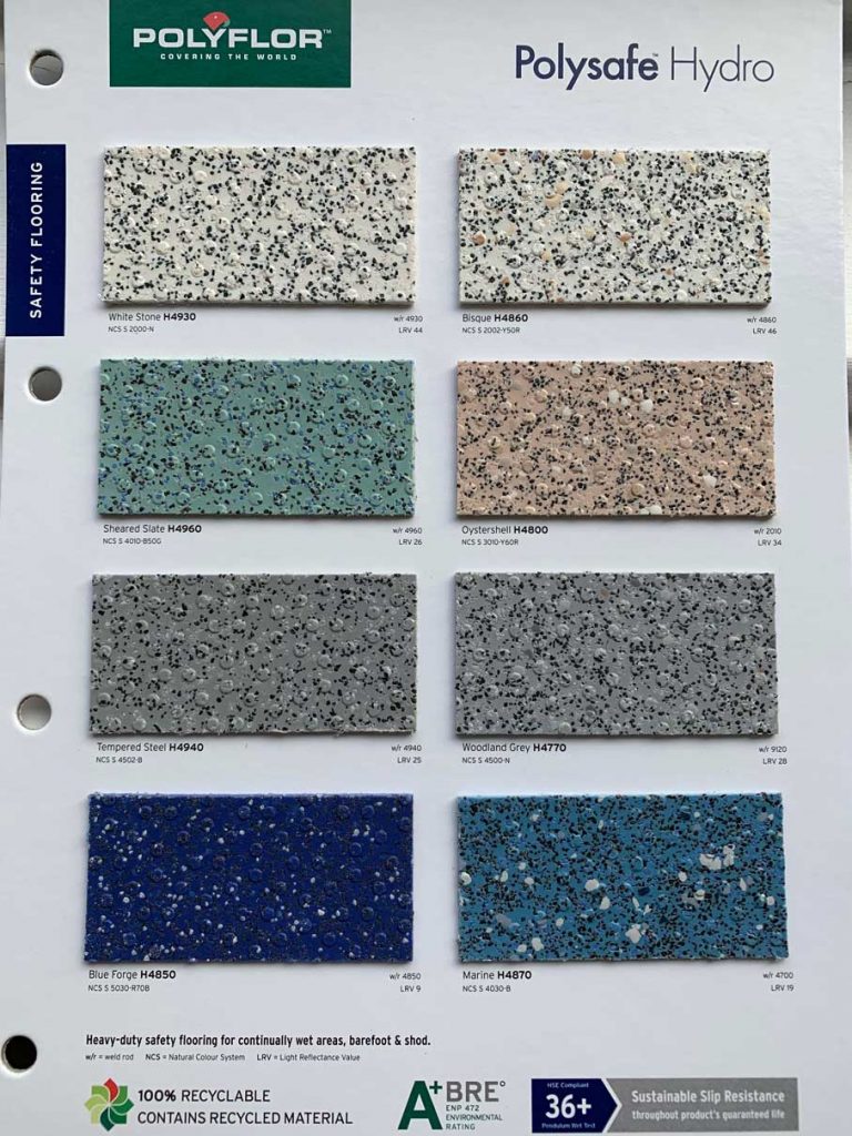 Polyflor Polysafe Hydro Polyflor Wet Room Vinyl That Carpet Tile