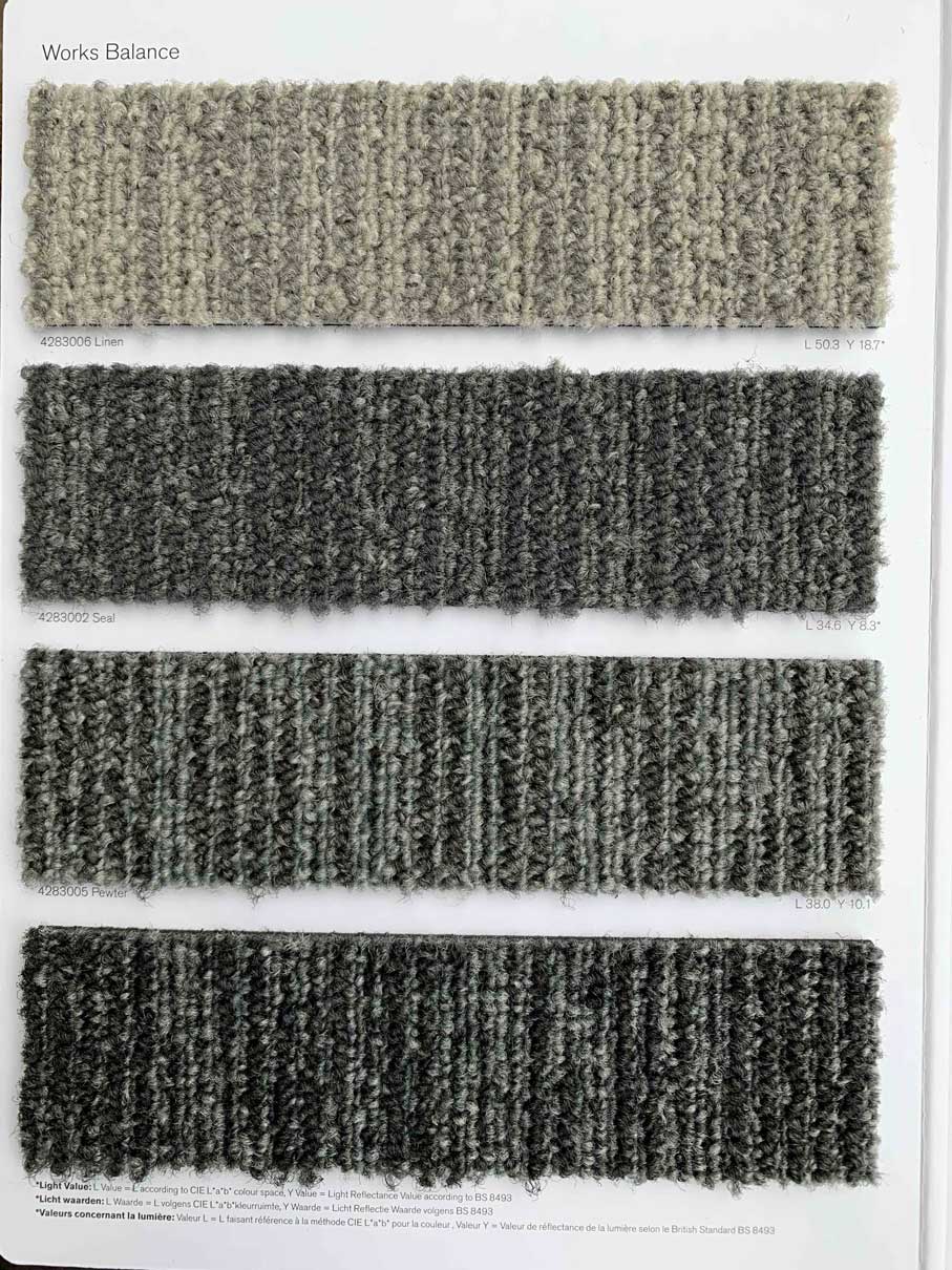 Interface Works Balance Carpet Planks | That Carpet Tile Company LTD ...