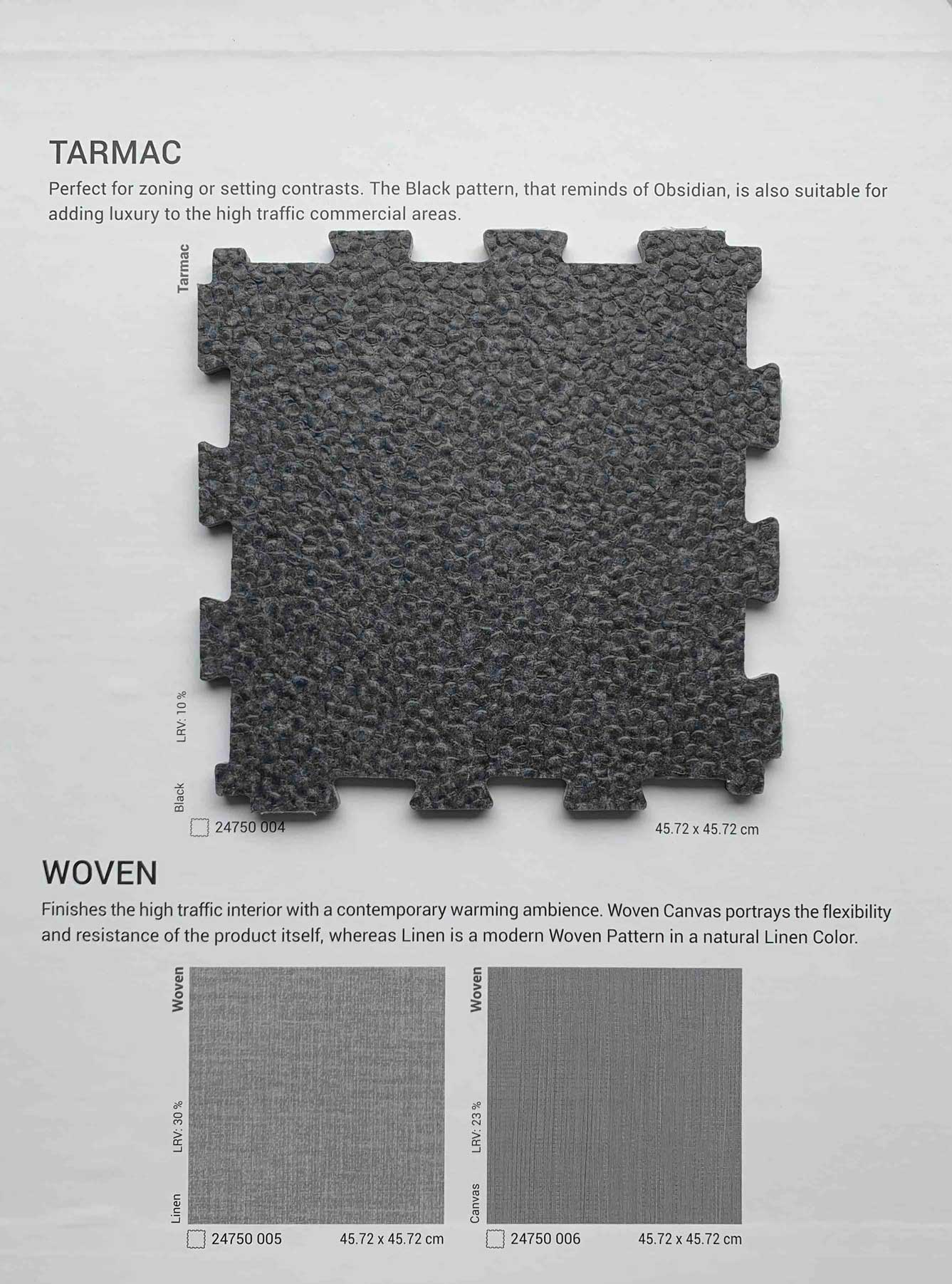 Tarkett Interlocking Vinyl Tiles Tarkett TILT That Carpet Tile